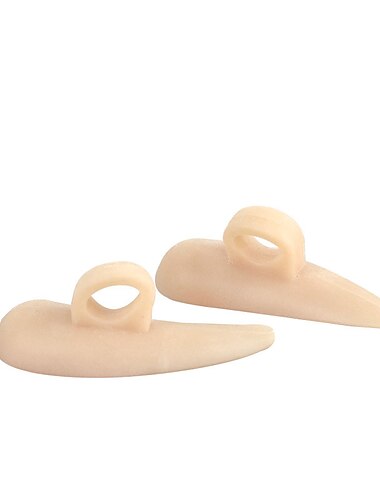  1pcgreat zum Laufen, Gehen, Stopp, Zehenschmerzen, Einzelloch, Schnecke, mittleres Zehenstützpolster, Sebs, Hallux Valgus, Hammer-Zehenpolster, Hallux Valgus, Zehengriffkorrektur, Farbgel-Zehentrenner