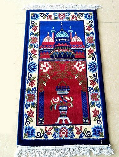  muslimische gebetsmatte verdickte rutschfeste anbetungsdecke wohnzimmer schlafzimmer teppich