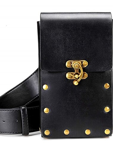  Gürteltasche Gürteltasche Bauchtasche mittelalterlicher Vintage Lederbeutel Handyhalter Holster Tragegürtel Geldbörse Tasche lässig Wandern Festival Renaissance Jahrmarkt Kostüm Reise Geldbörse