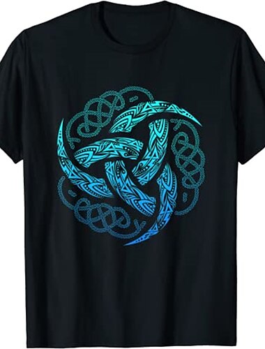  Vikingen krijgers T-Shirt Anime Klassiek Street Style Voor Voor Stel Voor heren Dames Volwassenen Heet stempelen Casual / Dagelijks