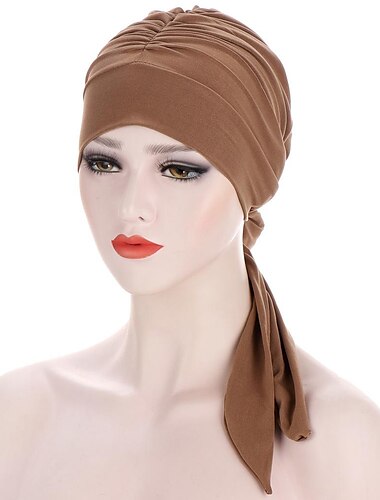  Damen Mützen Hijab / Khimar Religiös arabisch Muslim Ramadan Einfarbig Erwachsene Kopfbedeckung