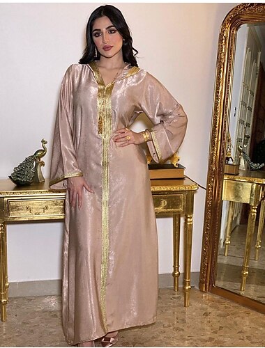  Női Ruhák Abaya Vallásos szaúd arab arab muszlim Ramadan Felnőttek Ruha