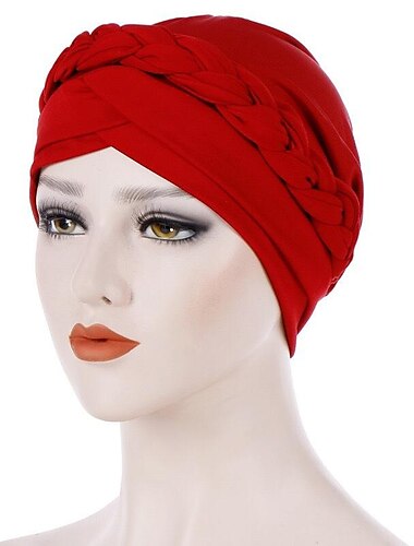  Damen Mützen Hijab / Khimar Religiös arabisch Muslim Ramadan Feste Farbe Erwachsene Kopfbedeckung