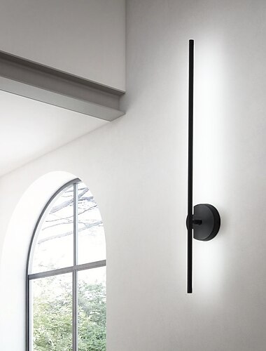  Lightinthebox kinkiet ścienny led lampa wewnętrzna minimalistyczna listwa liniowa do montażu na ścianie długa oprawa oświetleniowa dekoracyjna do domu, wewnętrzne oświetlenie ścienne do salonu