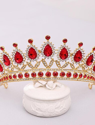  Kristall-Königin-Kronen und Diademe mit Kamm-Stirnband für Frauen und Mädchen Prinzessin-Kronen-Haar-Accessoires für Hochzeit, Geburtstag, Halloween-Kostüm, Cosplay