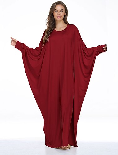  Női Ruhák Abaya Vallásos szaúd arab arab muszlim Ramadan Felnőttek Ruha