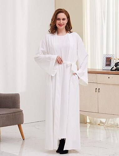  Női Ruhák Abaya Vallásos szaúd arab arab muszlim Ramadan Felnőttek Ruha