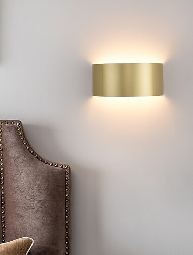  lightinthebox أدى الجدار الشمعدان الذهب نصف اسطوانة الجدار ضوء الثابت ما بعد الحداثة 1 ضوء معدني فلوش الجدار الشمعدان صعودا وهبوطا أضواء الجدار مصابيح الجدار النحاسية