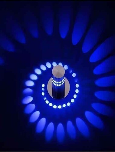  lightinthebox kreativa led vägglampor inomhus vardagsrum butiker/kaféer vägglampa i aluminium ip44 ac100-240v 3w
