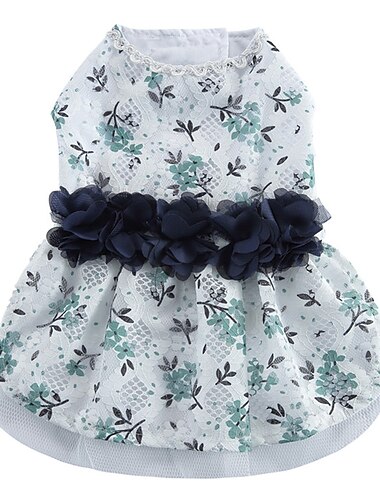  Hund Katze Kleid Mode Niedlich Weich Waschbar Bequem Outdoor Alltagstauglich Hundebekleidung