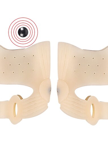  1pc Ballenkorrektor für Frauen & Männer und Ballenzeh Zehentrenner effektiv orthopädisch mit Ballenzehschiene Großzehenglätter Schmerzlinderung Hallux valgus Tag-Nacht-Unterstützung Hallux Valgus