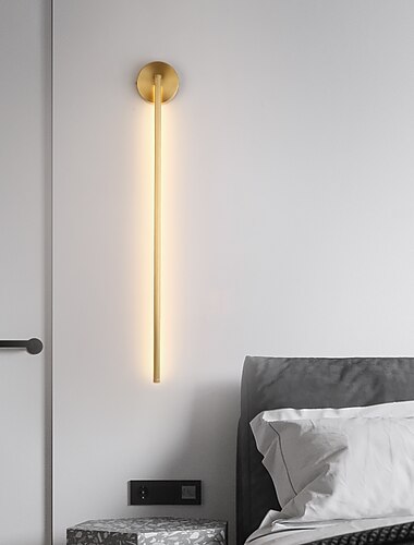  Lightinthebox kinkiety ścienne led kryty ściemnialny kinkiet oprawy oświetleniowe miedziany kinkiet do salonu sypialnia łazienka przedpokój drzwi klatka schodowa, nocna 110-240v