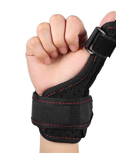  1pc umkehrbarer Daumen & Handgelenk-Stabilisatorschiene für Brombeere, Daumenauslöser, Finger, Schmerzlinderung, Arthritis, Sehnenscheidenentzündung, Verstauchung und Karpaltunnelunterstützung, leicht