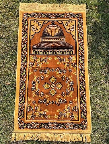  muslimische gebetsmatte anbetungsdecke jacquard schneiden samtdecke anbetungsfilz gebetsdecke hochwertigen ethnischen stil