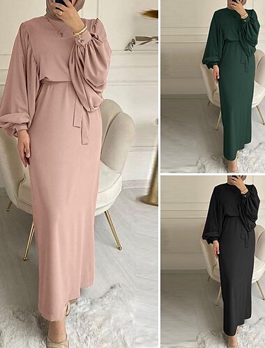  Per donna Vestiti Abaya Religioso Arabo saudita arabo musulmano Ramadan Adulto Abito
