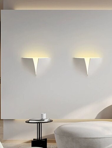  Lightinthebox LED-Wandleuchten, dimmbare Innenwandleuchten für Schlafzimmer, Badezimmer, Flur, Eingang, Treppe, 110–240 V