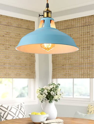  led hanglampen macaron kleur industriële kroonluchter creatieve moderne verstelbare metalen e27 kroonluchter is van toepassing op woonkamer keukeneiland en hotel