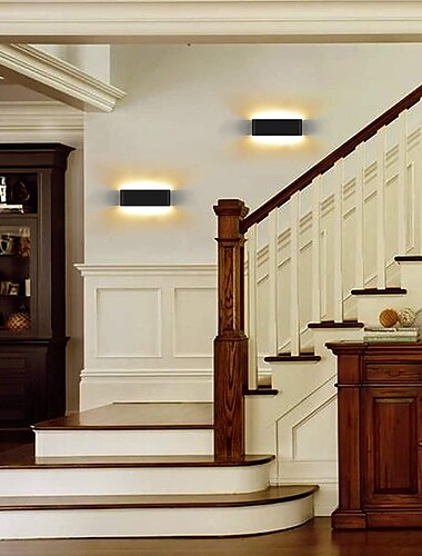  buiten wandlampen omhoog en omlaag verlichting modern waterdicht ip65 6w 10w 20waluminium wandlamp led binnen en buiten slaapkamer woonkamer badkamer lounge veranda gang trap ac85-265v