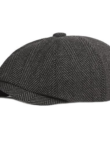  Retro Vintage Goldene Zwanziger 1920er Barett Schirmmütze Hut Der große Gatsby Gangster Normal Herren Alle Neujahr Maskerade Veranstaltung / Fest Junggesellinnenabschiedsparty Festival Teenager