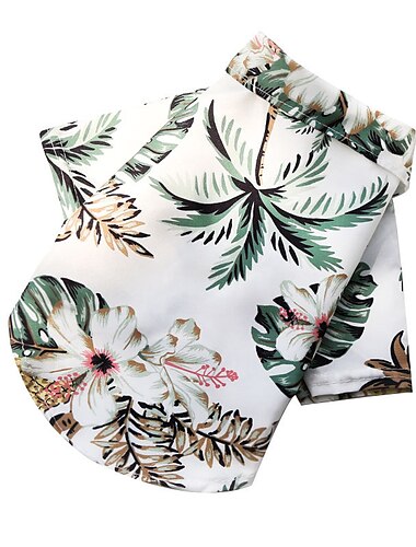  Hund Katze T-Shirts Mode Niedlich Basic Weich Waschbar Bequem Outdoor Alltagstauglich Spaziergang Hundebekleidung for Bichon Frise Zwergspitz Baby Haustier Papillon Klein