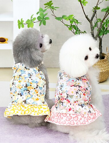  Chien Chat Robe Adorable Doux Doux Confortable Sécurité Extérieur Quotidien Casual Quotidien Vêtements pour chiens for Rauque Labrador Malamute d'Alaska Golden Retriever Dalmatien