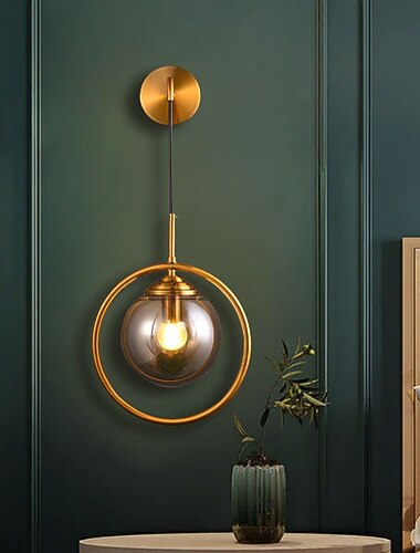  Lightinthebox Lampada Da Parete A Led Lampadario In Vetro Lampada Da Parete Per Interni Camera Da Letto Lampada Da Parete Per Cucina Lampada Da Parete Per Bar