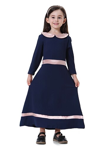  Mädchen Kleid Abaya Religiös Saudi-Arabisch arabisch Muslim Ramadan Kinder Kleid