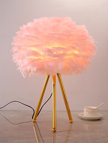  stolní lampa dekorativní moderní moderní / severský styl led napájecí zdroj do ložnice / dívčího pokoje kovový 220-240v bílý