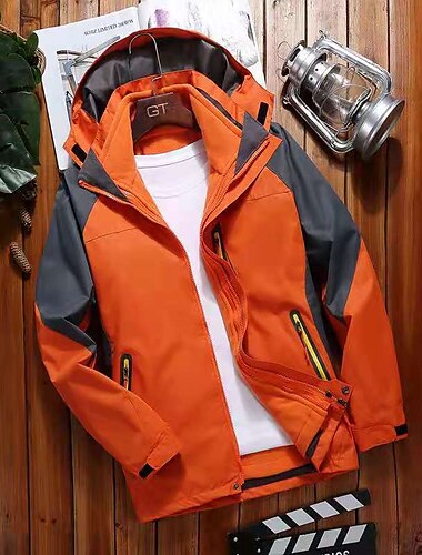  Herren Damen 3-in-1-Jacken wandern Wasserdichte Wanderjacke Regenjacke Winter Draussen warm halten Wasserdicht Windundurchlässig Atmungsaktiv Oberbekleidung Winterjacken Trench Coat Jagd Skifahren