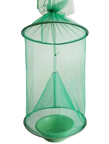  Fliegenfallen für den Außenbereich, Ranch-Fliegenfalle – die effektivste Falle, die jemals für Fliegen/Mücken/Bienen hergestellt wurde