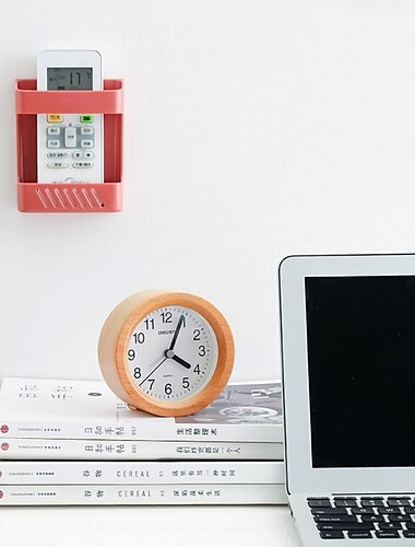  wandmontierter Handy-Stecker zum Aufladen der Fernbedienung Aufbewahrungsbox HalterungInstallation der Organizer-Halterung ohne Stanzen