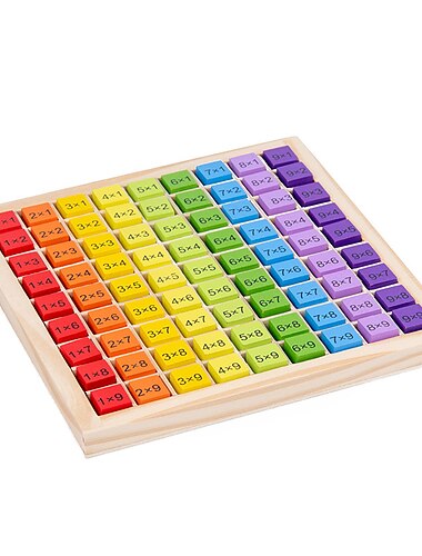  montessori vzdělávací dřevěné matematické hračky pro děti děti baby 99 násobilka matematické aritmetické učební pomůcky