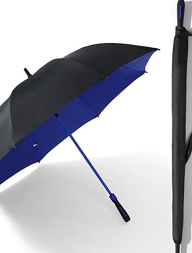  Super großer doppellagiger Business-Golfschirm Großer Regenschirm Winddichter sonniger Regenschirm mit langem Griff Auto gerader Regenschirm für Herren