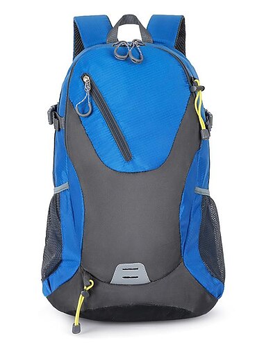  Wanderrucksack Leichter packbarer Rucksack Tagesrucksack Regenfest Schnelltrocknend tragbar Faltbar Leicht Außen Jagd Angeln Klettern Strand Schwarz Rote Marineblau