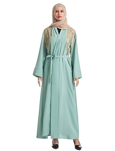  Damen Kleid Abaya Religiös Saudi-Arabisch arabisch Muslim Ramadan Erwachsene Kleid