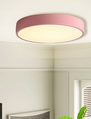  Ledシーリングライトマカロン調光対応40cm / 50cm / 60cmシーリングライト用リビングルームベッドルームオフィス110-240v