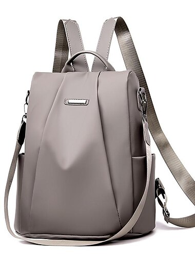  einfacher kleiner Anti-Diebstahl-Rucksack, Zwei-Wege-Umhängetasche, wasserdichte Büchertasche für die Schule&amp;Ampere; Reise (12,2*11,02*4,72) Zoll, Geschenk zum Schulanfang