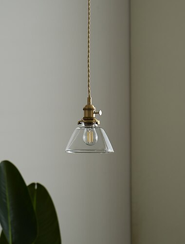  luz pingente led luz ilha 1 luz 15cm luz pingente de vidro cobre led lustroso design único luzes ilha estilo moderno restaurante lojas/cafés luzes sala de estar