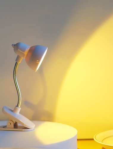  mini bureau boek lamp clip op boek batterij aangedreven led oogbescherming leeslamp verstelbare draagbare desktop kleine nachtlampjes