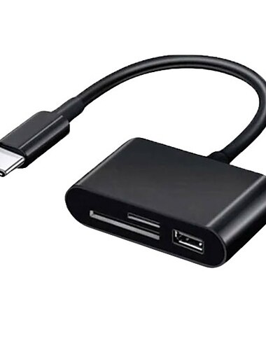  usb c sd kartenleser adapter typ c micro sd tf kartenleser multifunktions 3-in-1 otg adapter für laptops macbooks mobile kameras