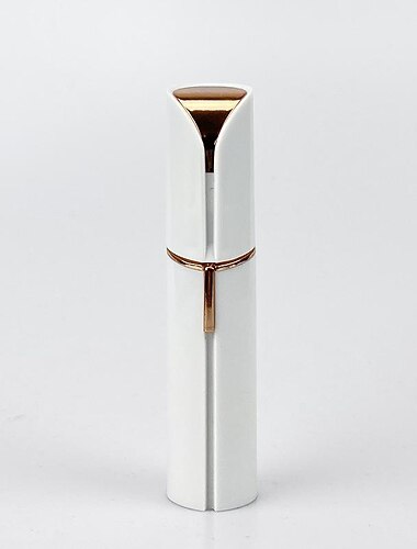  Depilación facial para mujeres, depiladora indolora, afeitadora a prueba de agua, depiladora con luz LED para cara, bikini, melocotón, pelusa, bigote superior, labio, barbilla (negro mate)