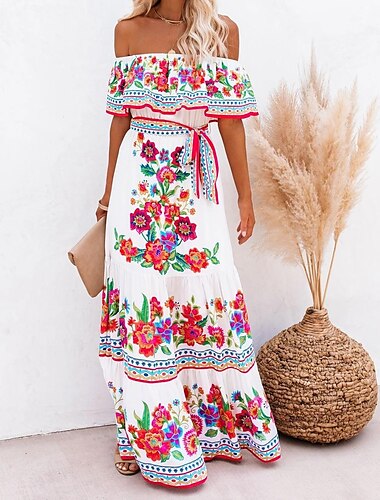  Dames Jurken Elegant en luxueus Boho Kleding