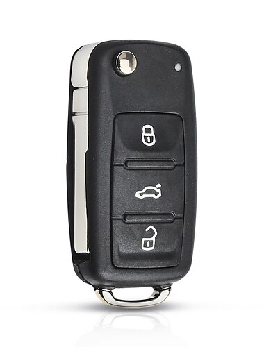  avaimenperä avaimeton kaukosäädin auton avaimen vaihto 3 painiketta volkswagen golf mk6 polo beetle caddy autoihin