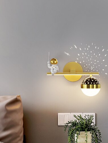  led væglampe soveværelse sengelampe nordisk enkel stue baggrundsvæg moderne korridor balkon studie kreativt lys luksus væglampe