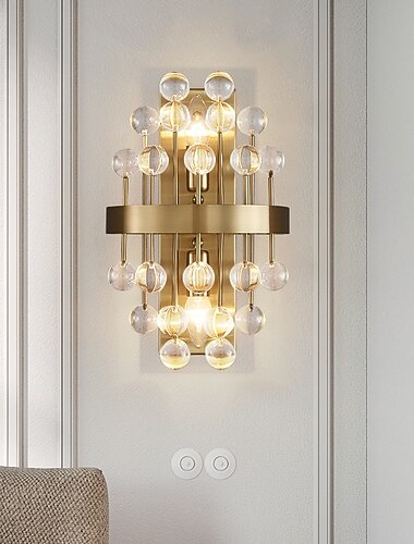  Lightinthebox Innenwandleuchten, moderne Innenwandleuchten, Schlafzimmer, Esszimmer, Stahlwandleuchte, 110–120 V, 220–240 V, 5 W