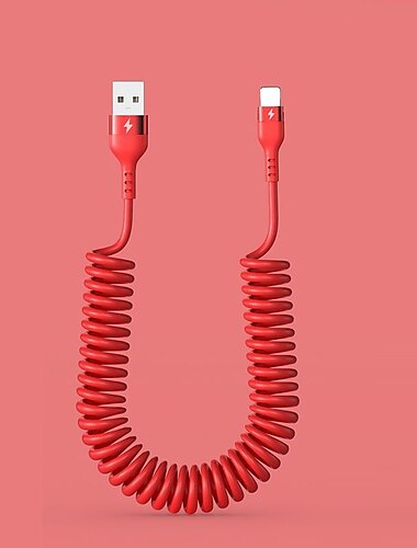  kabel szybkiego ładowania 5a 66w kabel usb typu c 3a micro usb wiosna kabel samochodowy realme akcesoria do telefonów dla iphone samsung xiaomi huawei akcesoria do telefonów