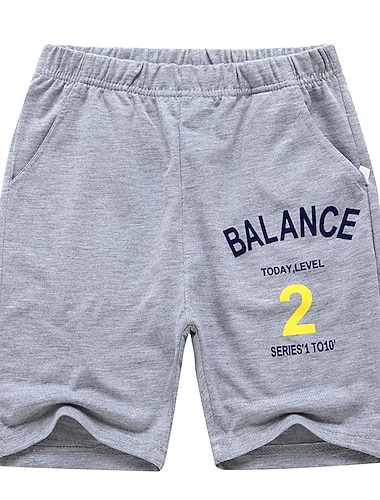 Kinder Jungen Shorts einfarbig weiche Shorts Schule Baumwolle entzückend täglich 7-13 Jahre