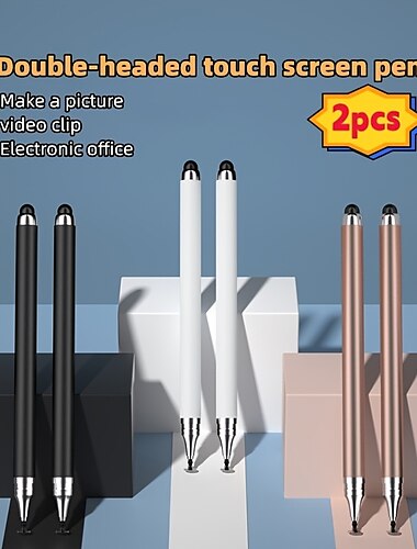  Capacitieve pen Voor Universeel Draagbaar Nieuw ontwerp 2 in 1 stylus ABS