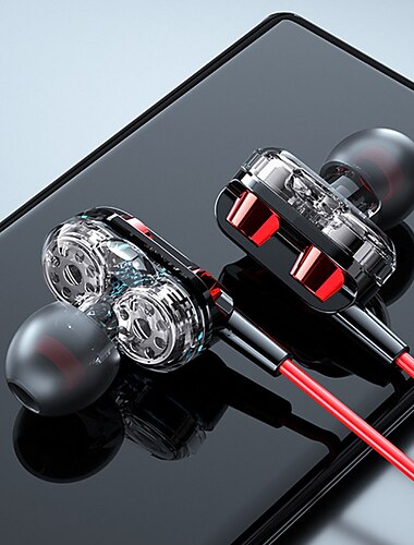  3,5 mm 9d HiFi-Kabelkopfhörer mit Bass-Ohrhörern Stereo-Ohrhörer Musikkopfhörer Sportkopfhörer Gaming-Headset mit Mikrofon