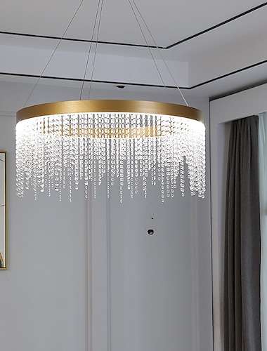  led pendelleuchte postmodernen stil wohnzimmer kette kronleuchter nordisch kreative schlafzimmer esszimmer tuch shop quaste kette leuchte